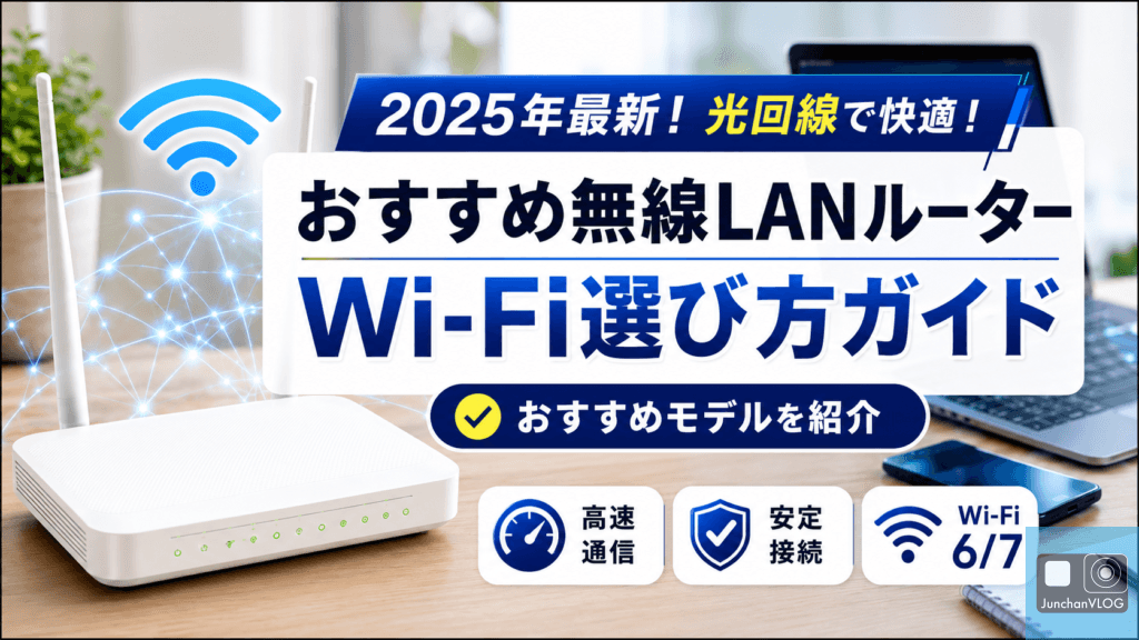 【2025年最新】光回線で快適！無線LANルーターWi-Fi選び方ガイド｜おすすめモデルを紹介